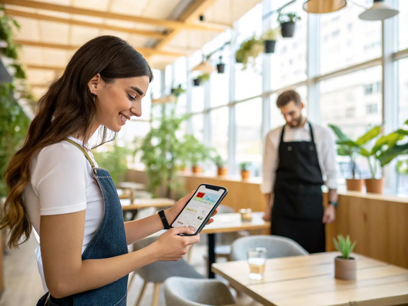 A student confidently ordering food in Mandarin at a traditional Chinese restaurant, demonstrating practical language skills in real-life situations.